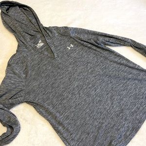Women’s Under Armour hooded shirt size large